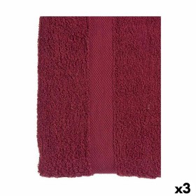 Serviette de toilette Bordeaux 90 x 0,5 x 150 cm (3 Unités) de Berilo, Serviettes de bain - Réf : S3625688, Prix : 29,25 €, R...