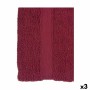 Bath towel Maroon 90 x 0,5 x 150 cm (3 Units) by Berilo, Towels - Ref: S3625688, Price: 29,25 €, Discount: %