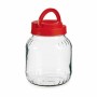 Tarro Tapa con asa Rojo 1,7 L 13,5 x 17,5 x 13,5 cm (6 Unidades) de Vivalto, Almacenamiento de alimentos - Ref: S3625689, Pre...