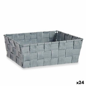 Multi-purpose basket Grey Cloth 2,4 L 20 x 8 x 24 cm (24 Units) by Kipit, Open Storage Bins - Ref: S3625692, Price: 38,51 €, ...