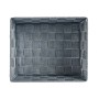 Cesta Multiusos Cinzento Tecido 2,4 L 20 x 8 x 24 cm (24 Unidades) de Kipit, Caixas de arrumação sem tampa - Ref: S3625692, P...