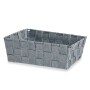 Cesta Multiusos Cinzento Tecido 2,4 L 20 x 8 x 24 cm (24 Unidades) de Kipit, Caixas de arrumação sem tampa - Ref: S3625692, P...