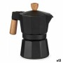 Italian Coffee Pot Wood Aluminium 150 ml (12 Units) by Kinvara, Stovetop Coffee Makers - Ref: S3625697, Price: 105,44 €, Disc...