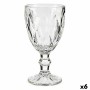 verre de vin Diamant Transparent verre 330 ml (6 Unités) de Vivalto, Verres à vin - Réf : S3625703, Prix : 16,04 €, Remise : %