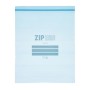 Ensemble de sacs alimentaires réutilisables ziplock 30 x 40 cm Bleu Polyéthylène 7 L (12 Unités) de Leknes, Stockage des alim...