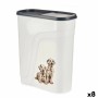 Dispenser Pets Anthracite 4 L (8 Units) by Mascow, Food storage - Ref: S3625719, Price: 40,35 €, Discount: %