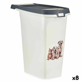 Dispenser Pets Anthracite 10 L (8 Units) by Mascow, Food storage - Ref: S3625720, Price: 90,99 €, Discount: %