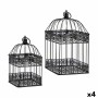 Cage décorative Lot Noir (4 Unités) de Gift Decor, Objets de décoration - Réf : S3625735, Prix : 57,35 €, Remise : %