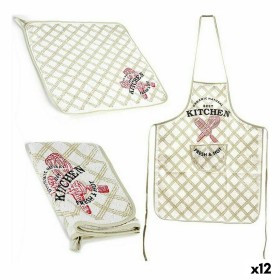 Kitchen Set 2 Pieces White (12 Units) by Kinvara, Aprons - Ref: S3625775, Price: 67,46 €, Discount: %