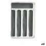 Range-couverts Plastique recyclé Gris 23,3 x 4,5 x 32,7 cm (12 Unités) | Tienda24 - Global Online Shop Tienda24.eu