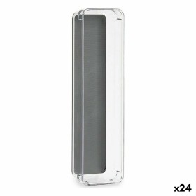 Organiseur de Tiroirs Plastique recyclé Gris 9 x 4,5 x 32,5 cm (24 Unités) de Kinvara, Étagères et supports - Réf : S3625782,...