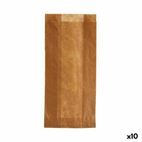 Conjunto de Sacos Reutilizáveis para Alimentos Compostável 12 x 27 cm Cellulose (10 Unidades) de Kinvara, Armazenamento de al...