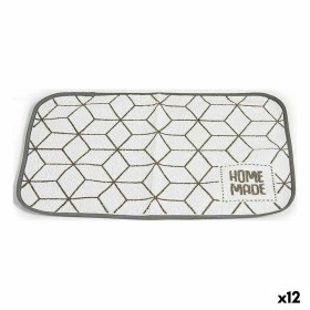 Dessous de plat 33 x 0,3 x 48 cm Gris Blanc (12 Unités) de Kinvara, Sets de table - Réf : S3625788, Prix : 18,65 €, Remise : %