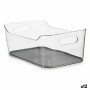 Organiseur de Tiroirs Plastique recyclé Gris 17 x 10,5 x 24,5 cm (12 Unités) de Kinvara, Étagères et supports - Réf : S362579...