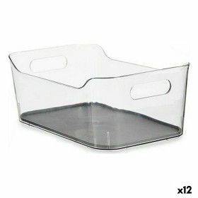 Contenitori per Cassetti Plastica riciclata Grigio 17 x 10,5 x 24,5 cm (12 Unità) di Kinvara, Ripiani e supporti - Rif: S3625...