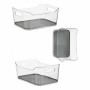 Drawer Organizer Recycled plastic Grey 17 x 10,5 x 24,5 cm (12 Units) by Kinvara, Shelves and supports - Ref: S3625791, Price...