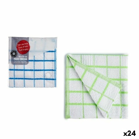 Panno da Cucina Microfibra 50 x 50 cm (24 Unità) di BigBuy Home, Strofinacci - Rif: S3625798, Prezzo: 42,05 €, Sconto: %