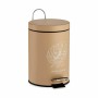 Poubelle à pédale Tropical Bath Blanc Beige Acier Plastique 3 L (6 Unités) de Berilo, Corbeilles à papier - Réf : S3625807, P...