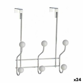 Ganchos para Portas Branco Metal Plástico 10 x 22 x 26 cm (24 Unidades) de Berilo, Toalheiros - Ref: S3625812, Preço: 83,99 €...