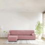 Funda para chaise longue de brazo corto izquierdo Eysa THOR Rosa 110 x 110 x 310 cm de Eysa, Sofás - Ref: D1607176, Precio: 1...