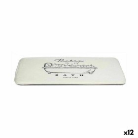 Alfombra de baño Relax Bath Blanco 40 x 1,5 x 60 cm (12 Unidades) de Berilo, Alfombras de baño - Ref: S3625813, Precio: 48,15...