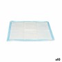 Alèse 60 x 60 cm Bleu Blanc Papier Polyéthylène (10 Unités) de Mascow, Couches et tapis hygiéniques - Réf : S3625828, Prix : ...