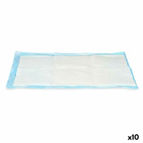 Puppy training pad 40 x 60 cm Blue White Paper Polyethylene (10 Units) by Mascow, Nappies and sanitary mats - Ref: S3625829, ...