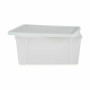 Caixa de Armazenagem com Tampa Stefanplast Elegance Branco Plástico 29 x 17 x 39 cm (6 Unidades) de Stefanplast, Caixas e baú...