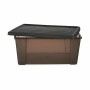 Boîte de rangement avec couvercle Stefanplast Elegance Gris Plastique 15 L 29 x 17 x 39 cm (6 Unités) de Stefanplast, Boîtes ...