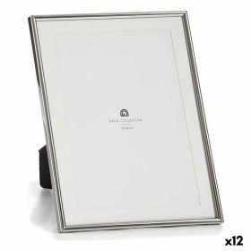 Cadre photo Verre Argenté Acier (12 Unités) de Gift Decor, Cadres muraux et de table - Réf : S3625850, Prix : 47,82 €, Remise...