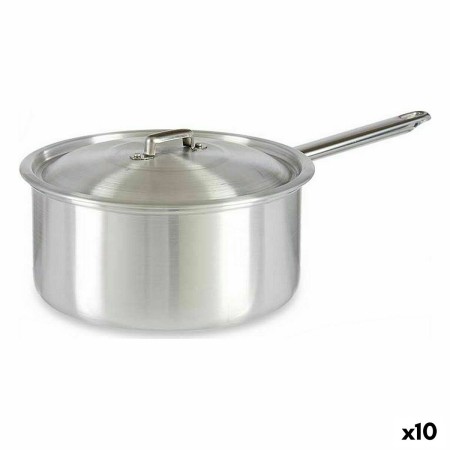 Cazo con Tapa Ø 24 cm Plateado Aluminio 5 L (10 Unidades) de Kinvara, Cazos - Ref: S3625864, Precio: 89,69 €, Descuento: %