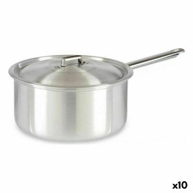 Topf mit Deckel Silberfarben Aluminium 4 L 24,5 x 12 x 41 cm (10 Stück) von Kinvara, Kochtöpfe - Ref: S3625865, Preis: 77,69 ...