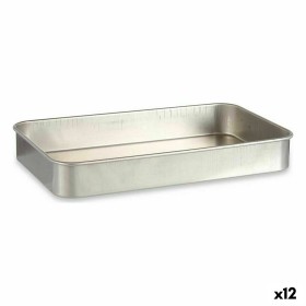 Plat à gratin Argenté Aluminium 28,5 x 6,5 x 46 cm (12 Unités) de Kinvara, Plats à rôtir - Réf : S3625866, Prix : 156,67 €, R...