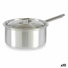 Saucepan with Lid Ø 14 cm Silver Aluminium 1 L (10 Units) | Tienda24 - Global Online Shop Tienda24.eu