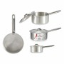 Saucepan with Lid Ø 14 cm Silver Aluminium 1 L (10 Units) | Tienda24 - Global Online Shop Tienda24.eu