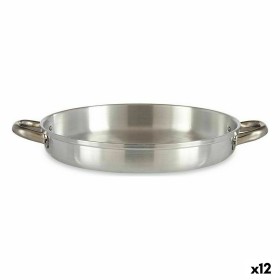 Pan Ø 30 cm Silver Aluminium (12 Units) by Kinvara, Chef's Pans - Ref: S3625869, Price: 97,45 €, Discount: %