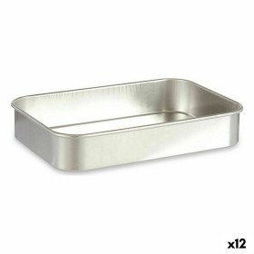 Roasting Tin Silver Aluminium 31 x 5,5 x 21,5 cm (12 Units) by Kinvara, Roasting Pans - Ref: S3625870, Price: 58,19 €, Discou...