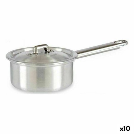 Topf mit Deckel Ø 12 cm Silberfarben Aluminium 600 ml (10 Stück) von Kinvara, Kochtöpfe - Ref: S3625871, Preis: 39,37 €, Raba...