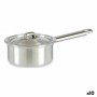 Topf mit Deckel Ø 12 cm Silberfarben Aluminium 600 ml (10 Stück) | Tienda24 - Global Online Shop Tienda24.eu