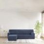 Bezug für Chaiselongue mit kurzem Arm links Eysa THOR Blau 110 x 110 x 310 cm von Eysa, Sofas & Lovechairs - Ref: D1607178, P...