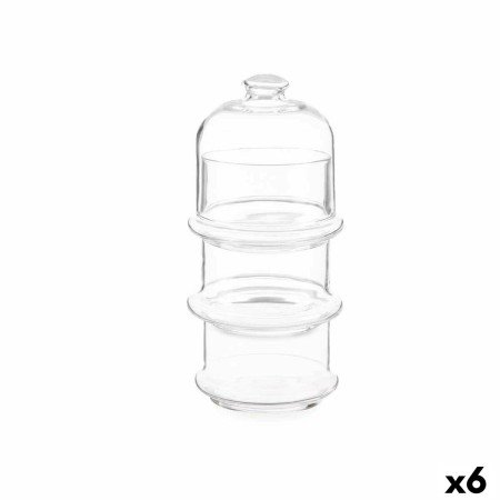 Bocal Patisserie Chocolats Transparent verre 10 x 25 x 10 cm (6 Unités) | Tienda24 - Global Online Shop Tienda24.eu