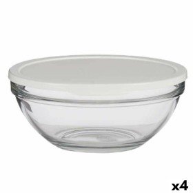 Récipient de Conservation des Aliments Milan Sunset Jaune Plastique Rond 250 ml Ø 10 x 7 cm | Tienda24 - Global Online Shop Tienda24.eu