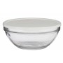 Fiambrera Redonda con Tapa Chefs Blanco 2,5 L 23,7 x 10,1 x 23,7 cm (4 Unidades) | Tienda24 - Global Online Shop Tienda24.eu