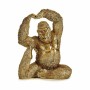 Figura Decorativa Yoga Gorila Dourado 14 x 30 x 25,5 cm (3 Unidades) de Gift Decor, Adornos - Ref: S3625897, Preço: 42,60 €, ...