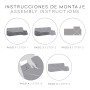 Funda para chaise longue de brazo corto derecho Eysa THOR Gris 110 x 110 x 310 cm de Eysa, Sofás - Ref: D1607179, Precio: 166...