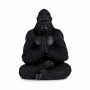 Decorative Figure Gorilla Yoga Black 16 x 28 x 22 cm (4 Units) by Gift Decor, Ornaments - Ref: S3625928, Price: 41,16 €, Disc...