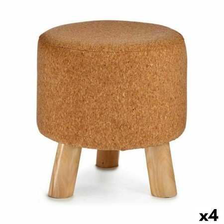 Puff Marrone Sughero Legno MDF 28 x 28 x 28 cm (4 Unità) di Gift Decor, Poltrone sacco - Rif: S3625947, Prezzo: 46,60 €, Scon...