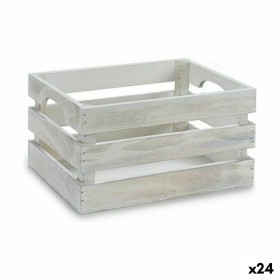 Scatola Decorativa Bianco Legno di pioppo 26,2 x 13,2 x 15,8 cm (24 Unità) di Gift Decor, Scatole decorative - Rif: S3625974,...