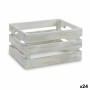 Boîte Décorative Blanc Bois de peuplier 26,2 x 13,2 x 15,8 cm (24 Unités) de Gift Decor, Boîtes - Réf : S3625974, Prix : 70,2...