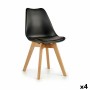 Dining Chair Brown Black 42 x 80 x 50 cm (4 Units) by Gift Decor, Dining Chairs - Ref: S3625996, Price: 162,96 €, Discount: %